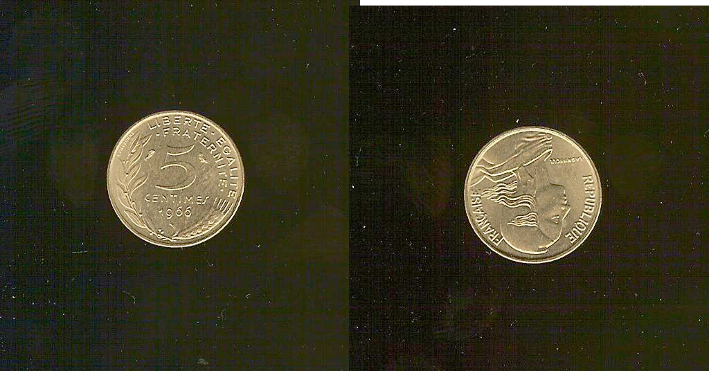 5 centimes Marianne 1966 BU